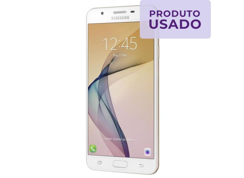 Smartphone Samsung Galaxy J7 Prime Usado 32GB 13.0 MP 2 Chips Android 6.0 (Marshmallow) 4G Wi-Fi