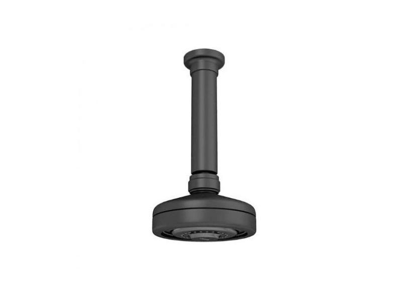 Chuveiro De Teto Acquaplus Com Tubo Black Matte - Deca