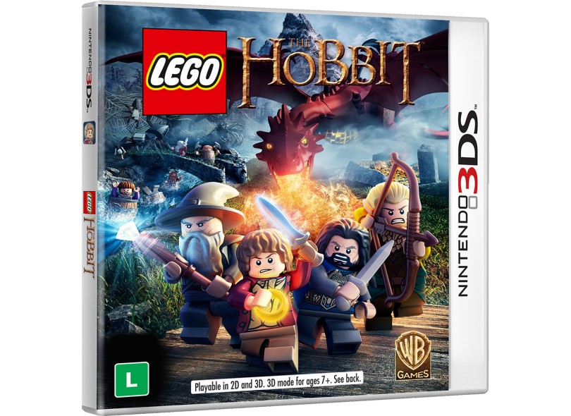 Jogo Lego O Hobbit Warner Bros Nintendo 3DS