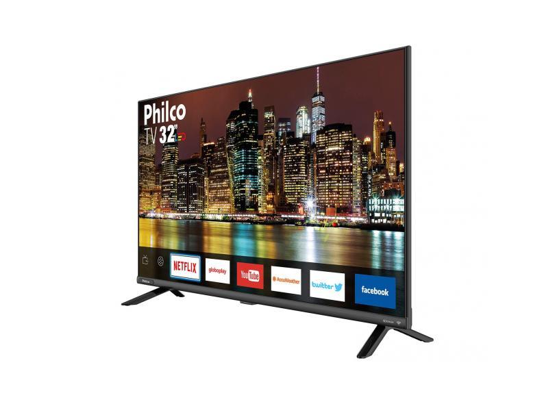 Smart TV TV LED 32 " Philco Netflix PTV32G60SNBL 2 HDMI