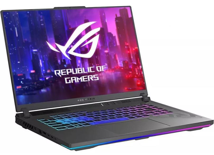 Notebook Gamer Asus ROG Strix G G614JV-AS73 Intel Core i7 13650HX 16" 16GB SSD 512 GB Windows 11 GeForce RTX 4060 Touchpad Numérico