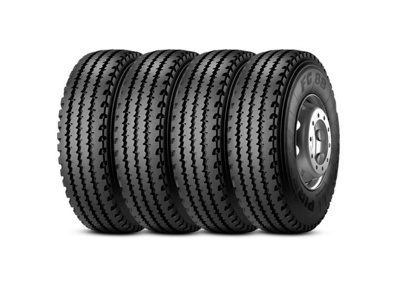 Kit 4 Pneu Pirelli Aro 22 11.00r22 Tt 150/146k Fg88