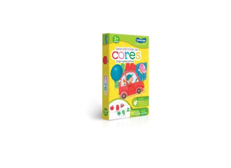 Jogo Brinquedo Educativo Pedagógico +3 Anos 15 Pcs Toyster Descobrindo as  Cores 2032 - Impherial Shop