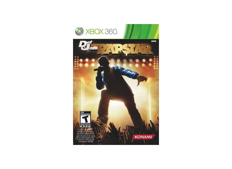 Jogo Def Jam Rapstar Konami Xbox 360