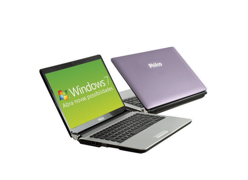Notebook Philco 14E-L423WB Intel Core i3 2GB HD 320GB Windows 7 Home Basic
