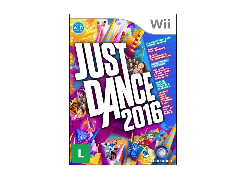 Jogo Just Dance 2016 Wii Ubisoft