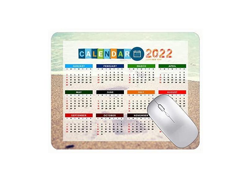 Mouse pad para jogos com design especial de 2022, mouse pad para jogos, pedras da praia, ondas do mar