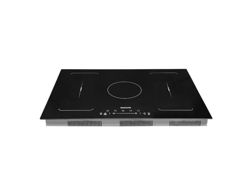 Cooktop De Indução 5 Zonas De Aquecimento Flex Suggar 220V