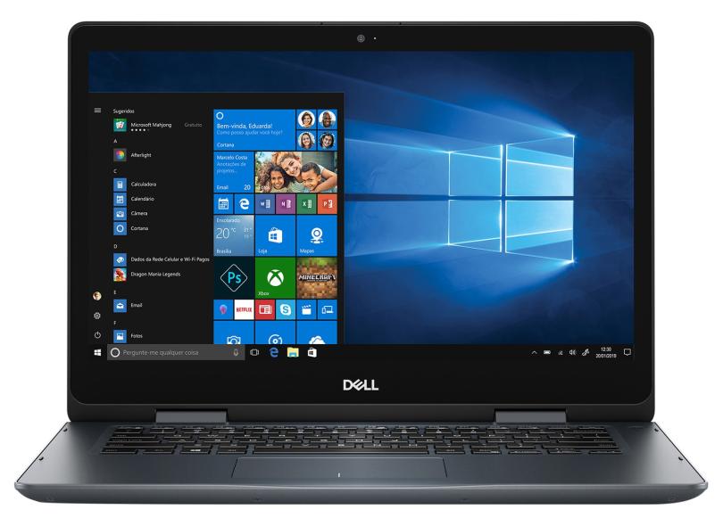 Notebook Conversível Dell Inspiron 5000 Intel Core i5 8265U 8ª Geração 8 GB de RAM 1024 GB 14 " Touchscreen Windows 10 I14-5481