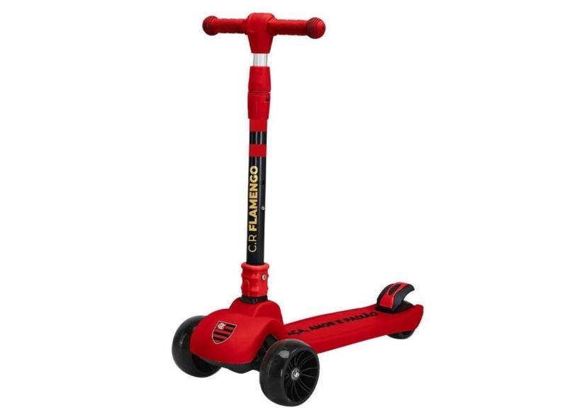 Patinete Dobrável Scooter Net Vermelho Time