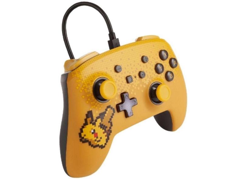 Controle Nintendo Switch Pixel Pikachu - Power A