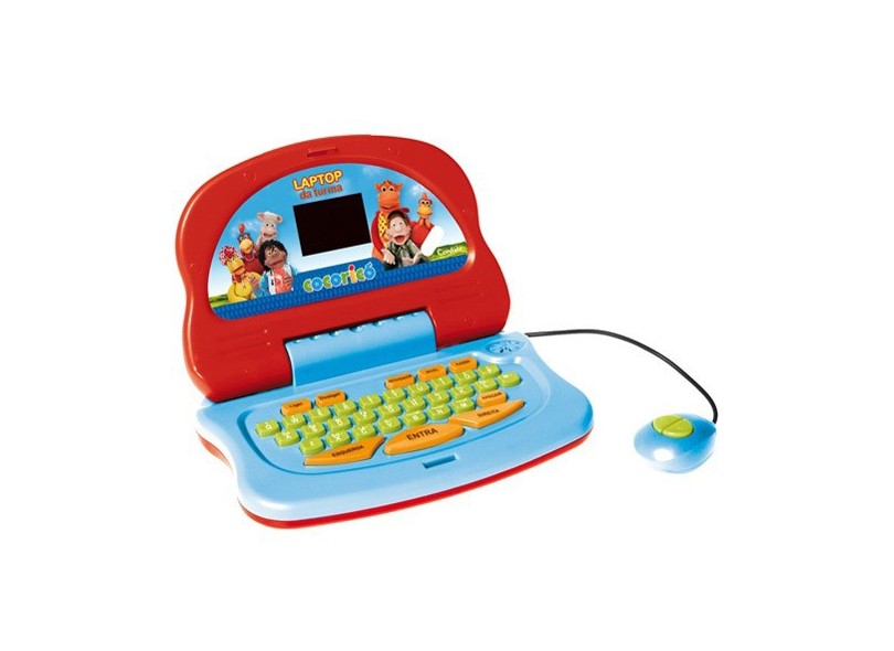 Laptop Infantil Cocoricó 24 Atividades Candide 4278