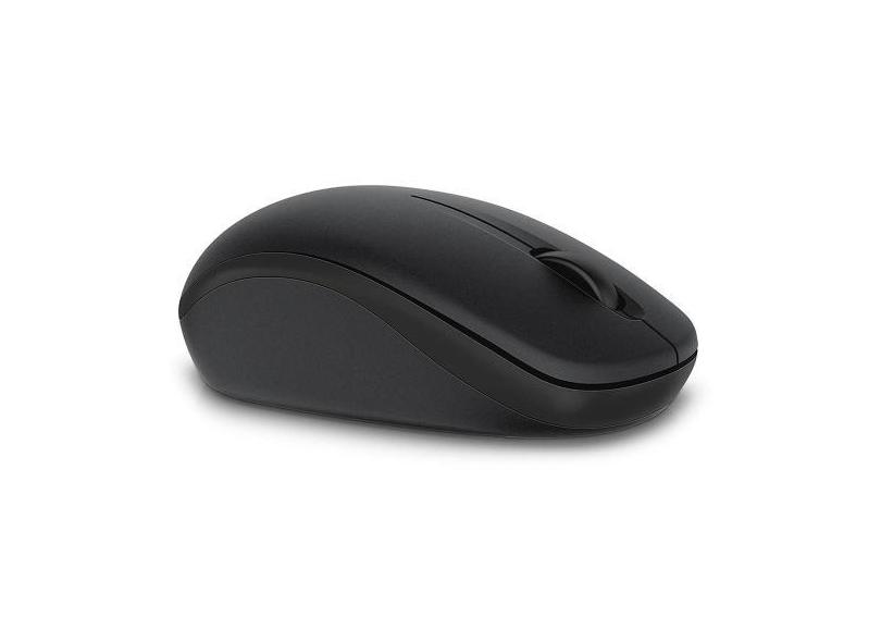 Mouse Sem Fio Dell, Wirelles, 1000 DPI, 3 Botões, Preto - WM126