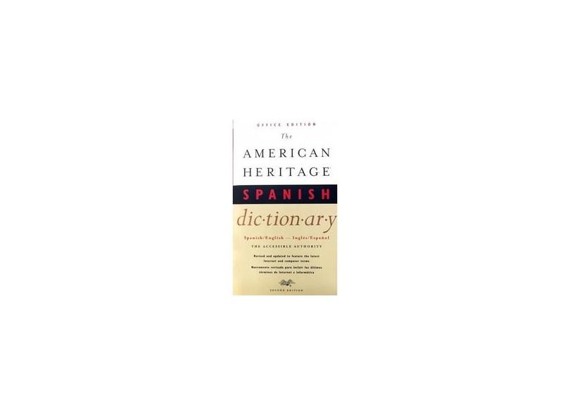 American Heritage Spanish Dictionary - "american Heritage Dictionaries" - 9780618048731
