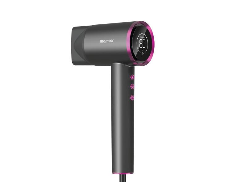 Secador de cabelo MOMAX Ultra Hair Ultra-Speed ION Grey 110.000 RPM