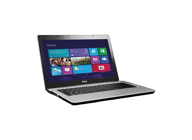 Notebook Philco Intel Celeron 847 2 GB 320 GB LED 14" Windows 8 14L-P1023W8