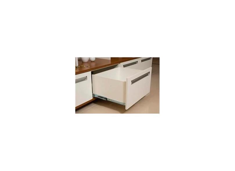 Corredi a telesc pica soprano para gavetas 35 x 400 mm 30 kg com o