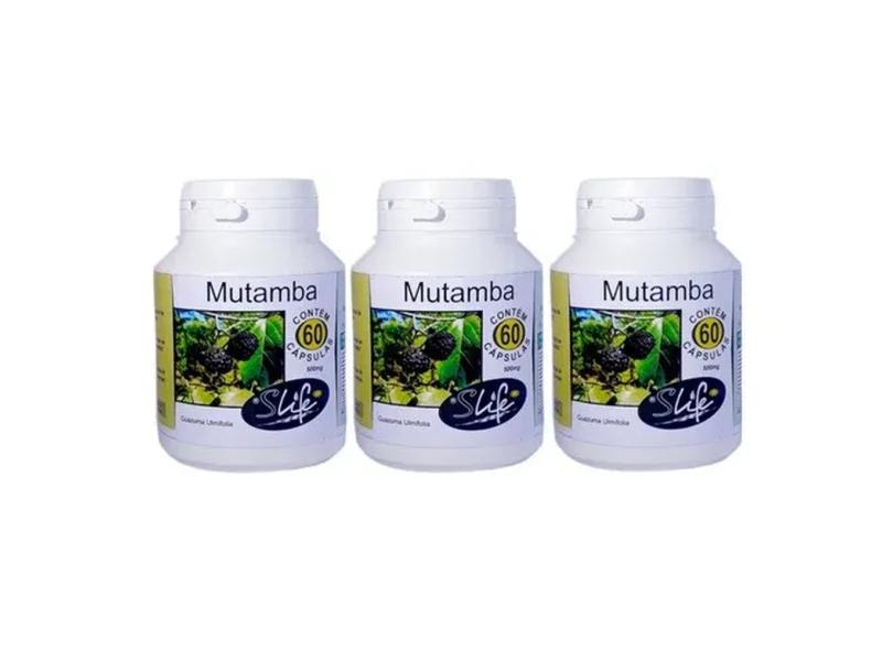 Mutamba Kit Com 3 Potes 100% Natural 60 Capsulas 500 Mg em Promoção é ...