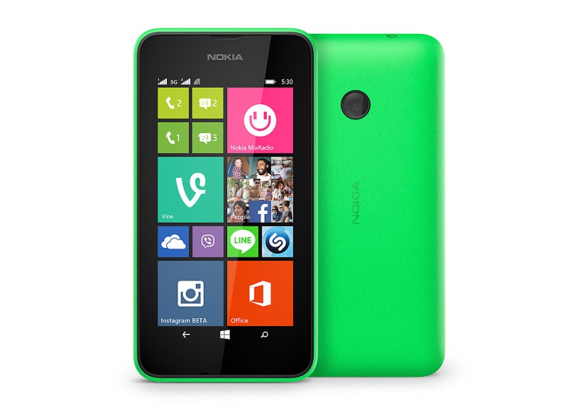 Smartphone Nokia Lumia 530 4GB Windows Phone 8.1