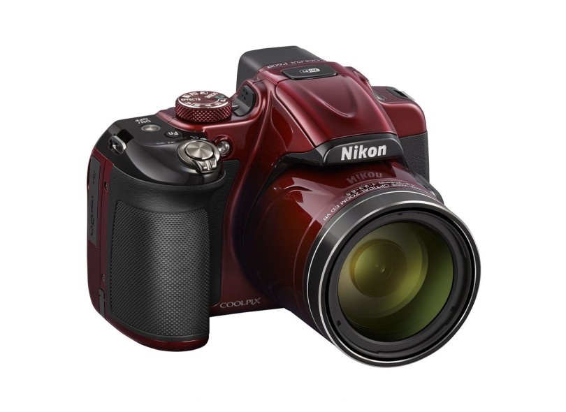 Câmera Digital Nikon Coolpix 16,1 MP Full HD P600