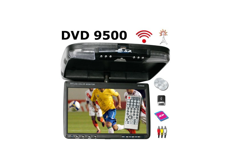 DVD Player Automotivo GT Sound D9500-T