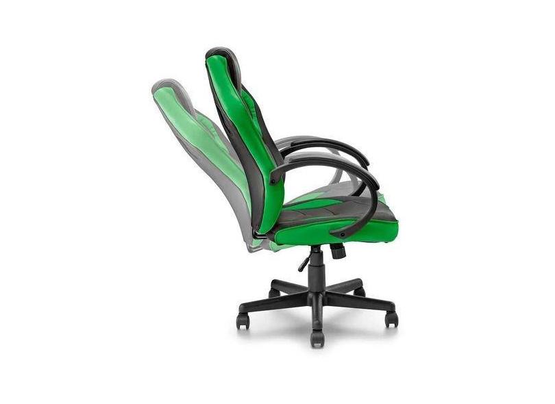 Cadeira Gamer Escritório Verde Warrior Ga160 Multilaser - Multilaser I