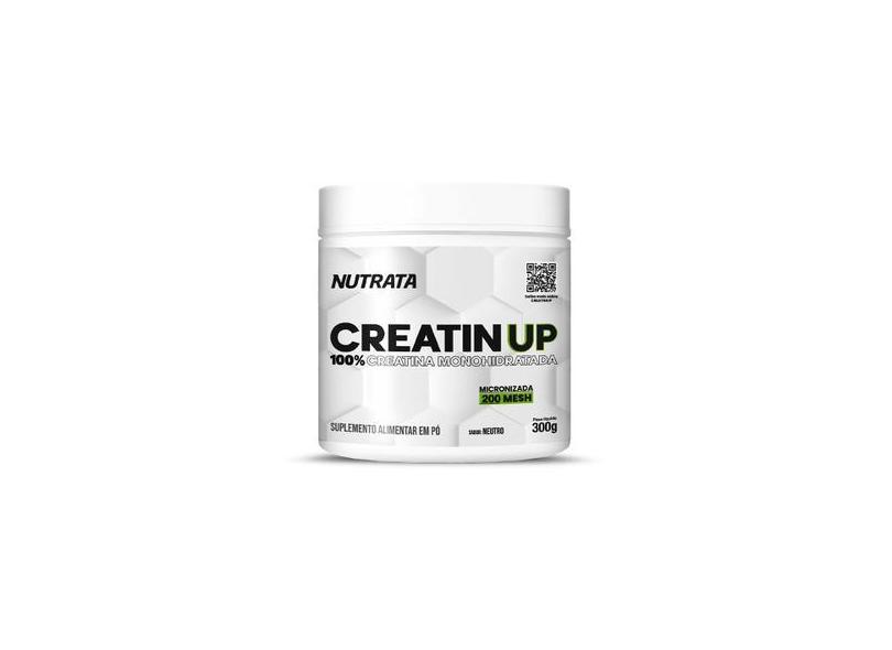 Creatina Creatin Up 100% Monohidratada Micronizada Pote 300G Nutrata