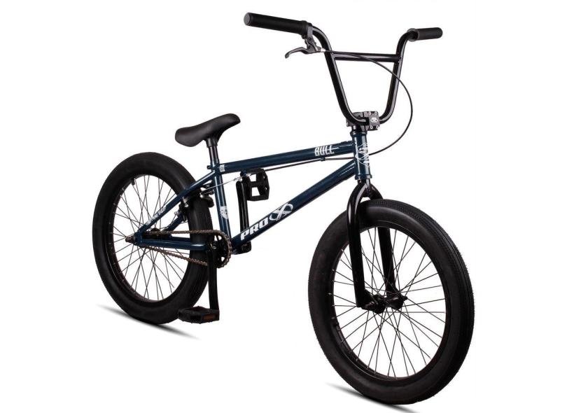 Bicicleta BMX Pro-X Bull Aro 20 Eixo 14mm Pedivela 3 Peças Cog 9