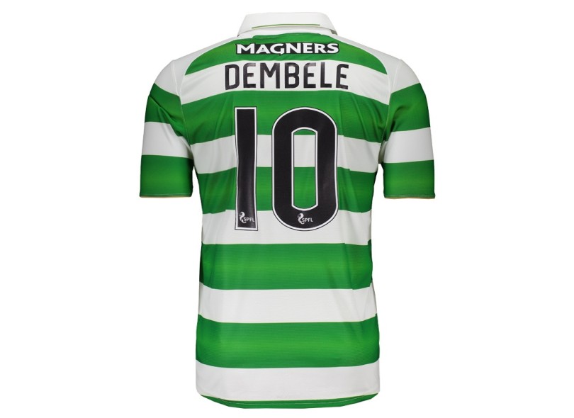 Camisa Torcedor Celtic I 2016/17 com Número New Balance