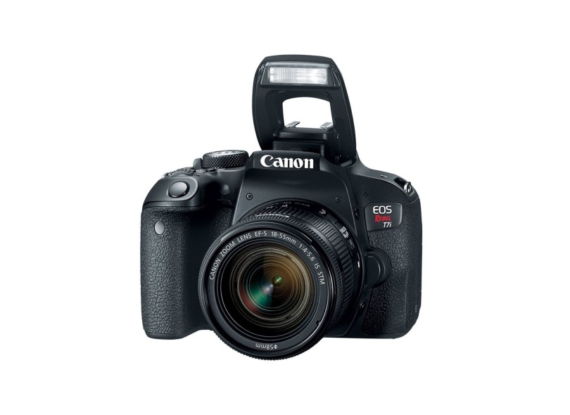 Câmera Digital DSLR(Profissional) Canon EOS 24.2 MP Full HD Rebel T7i