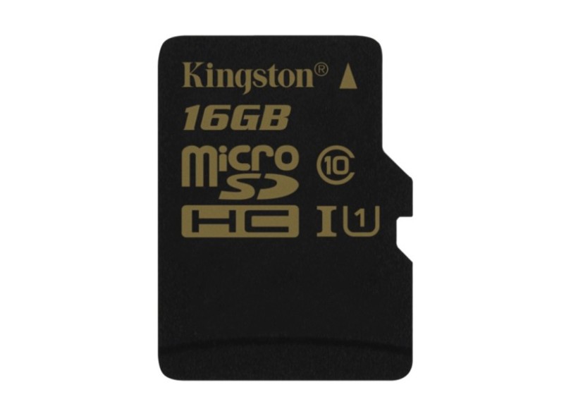Cartão de Memória Micro SDHC-I com Adaptador Kingston 16 GB SDCA10/16GB
