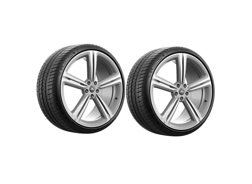 Jogo 2 pneus michelin aro 20 pilot sport 3 245/35R20 95Y run flat xl
