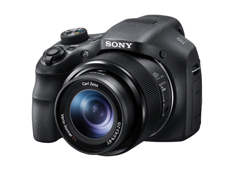 Câmera Digital Sony 20,4 mpx Full HD Estabilizador de Imagem Foto 3D HX300