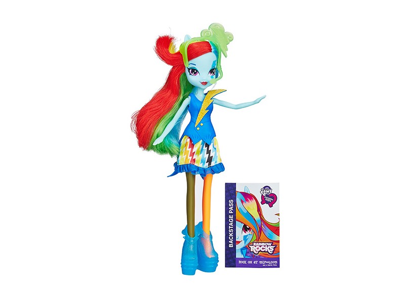 Boneca My Little Pony Equestria Girls Rainbow Dash A3994 Hasbro