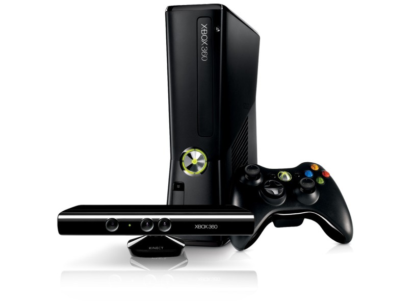 Console Microsoft Xbox 360 c/ Kinect Elite 250GB