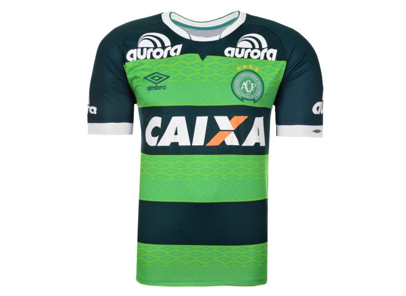 Camisa Jogo Chapecoense III 2015 com número Umbro