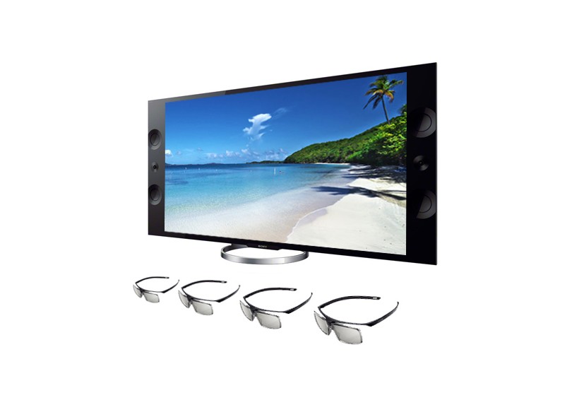 TV LED 55" Smart TV Sony Bravia Ultra Definição(4K) 3D 4 HDMI Conversor Digital Integrado XBR-55X905A