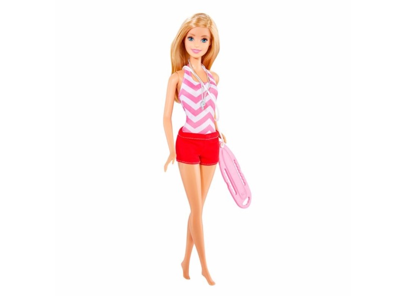 Boneca Barbie Salva-Vidas Mattel