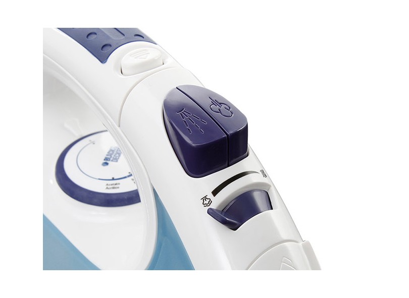 Ferro de Passar Roupas A Vapor A Seco Black&Decker AJ2032