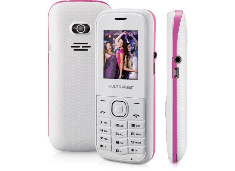 Celular Multilaser Connect P3221 Câmera 2 Chips 3G Wi-Fi