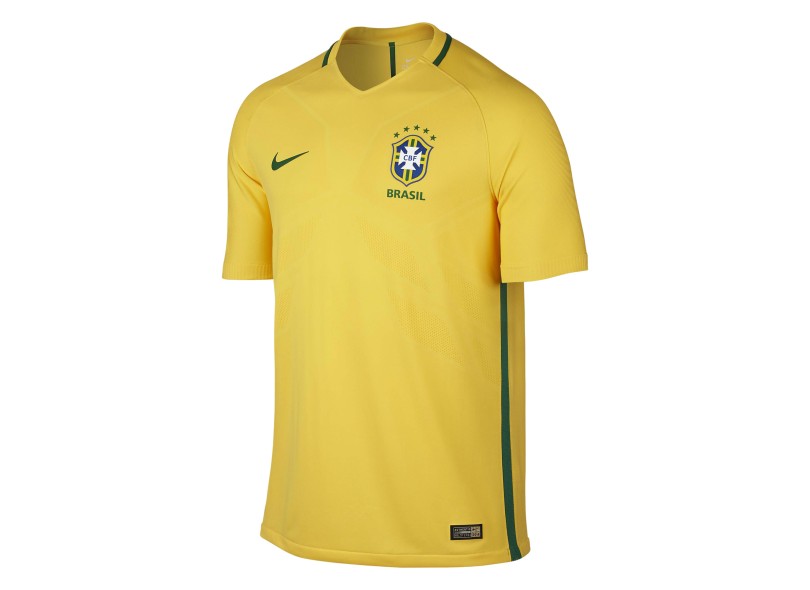 Camisa Jogo Brasil I 2016 sem Número Nike