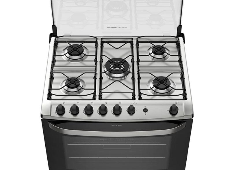 Fogão de Piso Electrolux 6 Bocas Acendimento Automático 76USQ