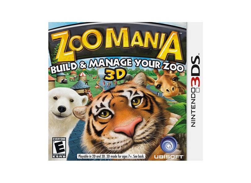 Jogo Zoo Mania Ubisoft Nintendo DS