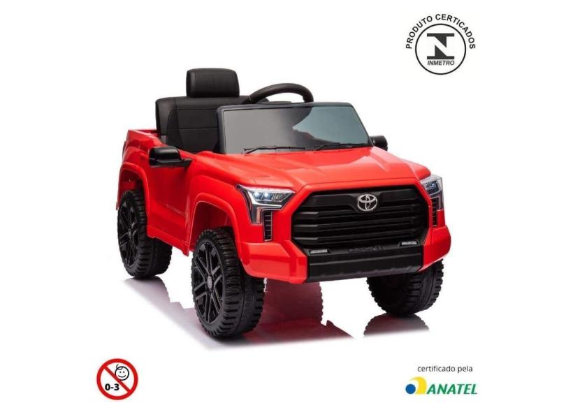 Carrinho Elétrico Infantil com Controle Toyota 12v Vermelho BW280VM importway