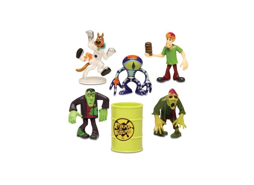 Boneco Scooby Doo Turma da Gosma Kit 2 - DTC