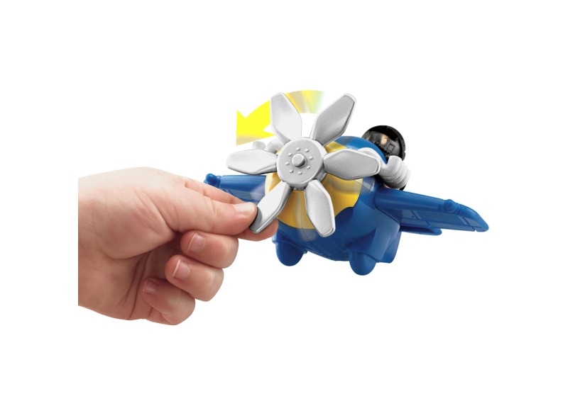 Boneco Mini Avião Imaginext Sky Racer X1555 - Mattel