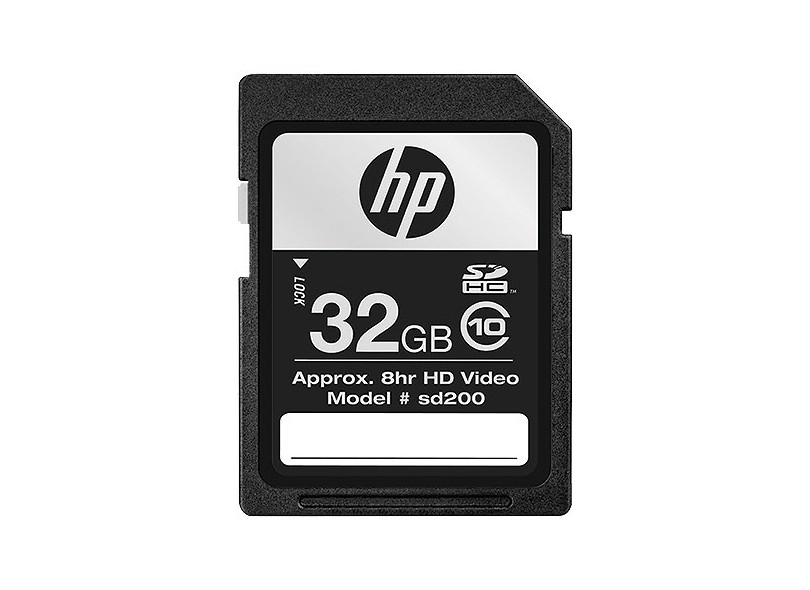 Cartão de Memória SDHC HP 32 GB CG790A-EF