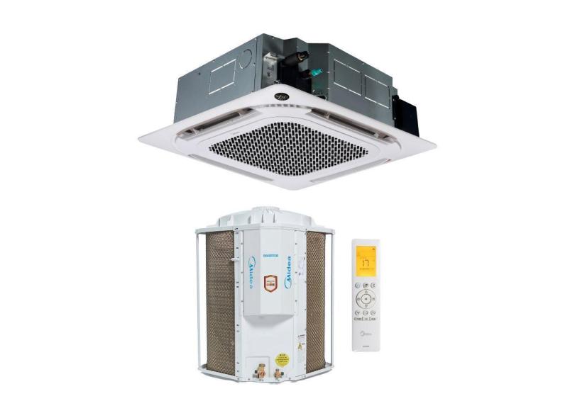 Ar Condicionado Split Cassete Inverter Midea 58.000 BTUs Frio Connect 220V Monofásico