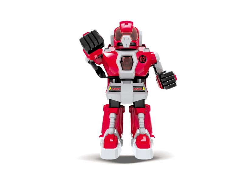 Boneco Robot Warriors Vermelho - Zoop Toys