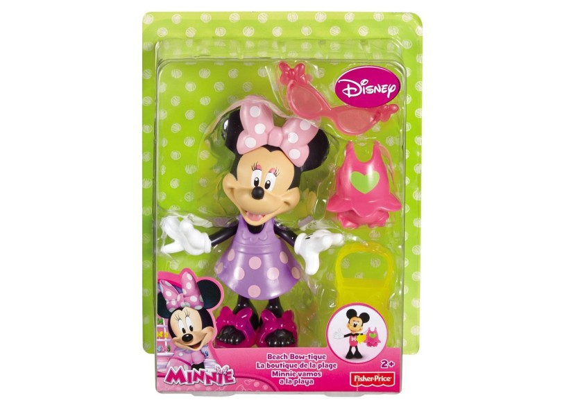 Boneca Disney Minnie Praia Mattel